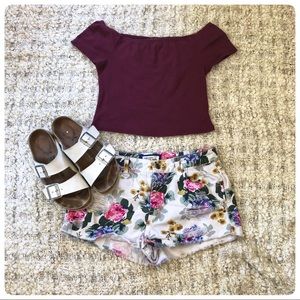 PACSUN John Galt Crop Top